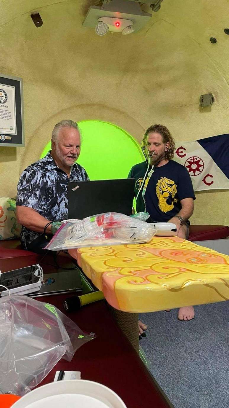 Dituri foi submetido a uma s&eacute;rie de testes f&iacute;sicos e psicol&oacute;gicos antes de embarcar no desafio