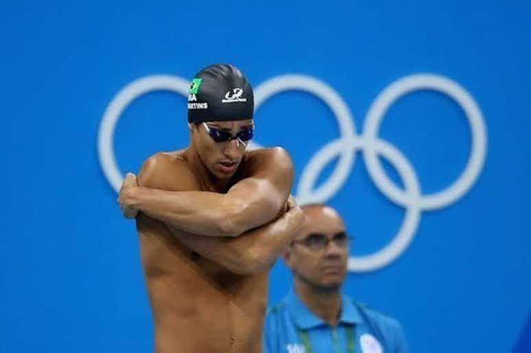 Henrique Martins durante as Olimpíadas do Rio de Janeiro, em 2016 (Foto: Reprodução/Instagram)