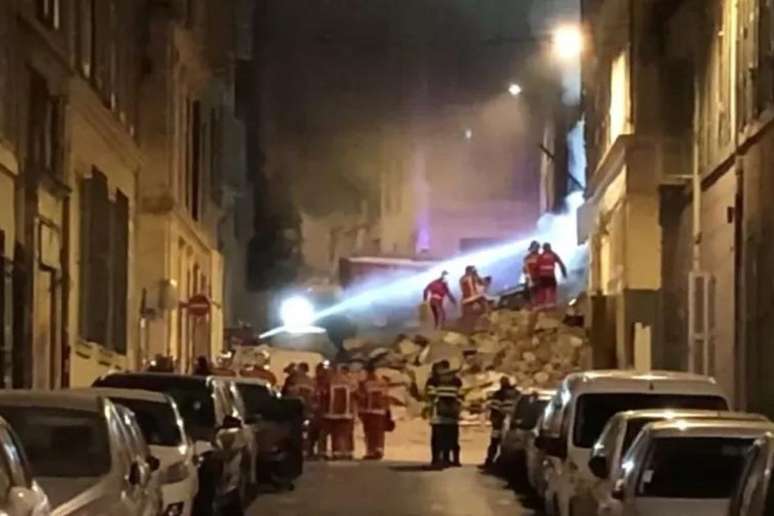 Um prédio desabou no sul da França; as causas da tragédia serão investigadas Crédito
