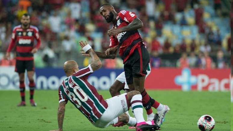 Fluminense atropelou o Flamengo no segundo jogo da decisão estadual (Foto: Armando Paiva / LANCE!)