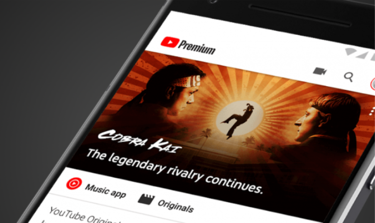 YouTube Premium é a opção oficial