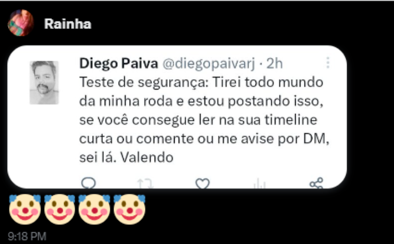 Reprodução / Twitter