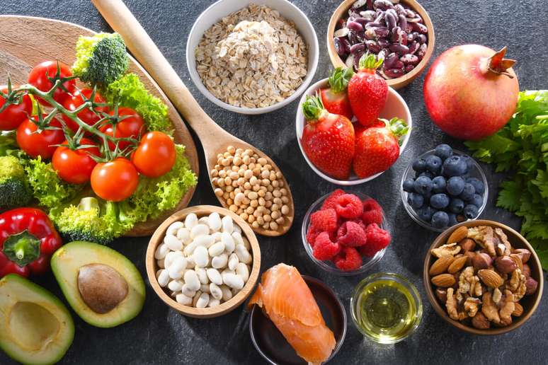 Alimentação saudável favorece a saúde 