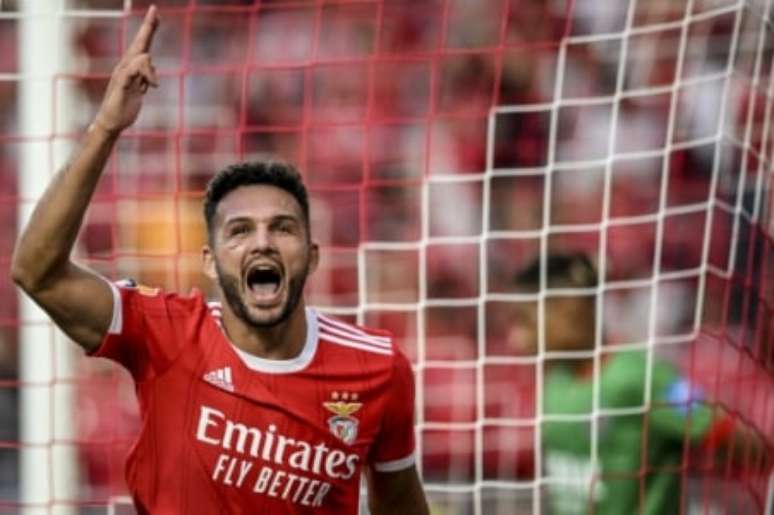 Gonçalo Ramos é a maior esperança de gols do Benfica (PATRICIA DE MELO MOREIRA / AFP)