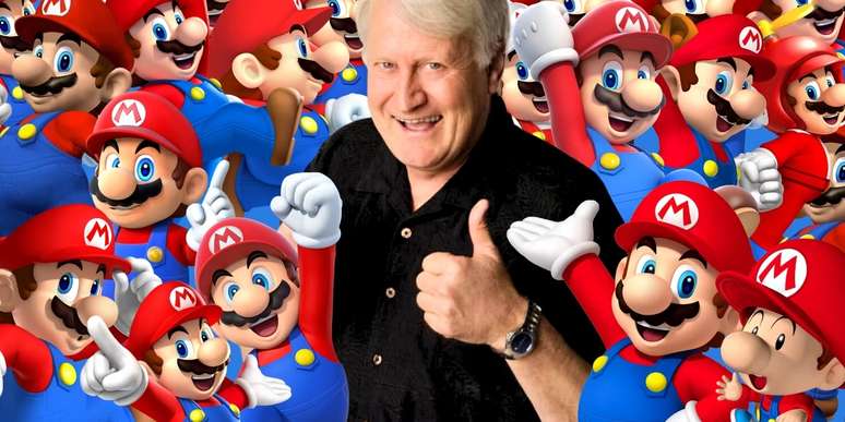 Charles Martinet é o dublador oficial de Mario nos videogames