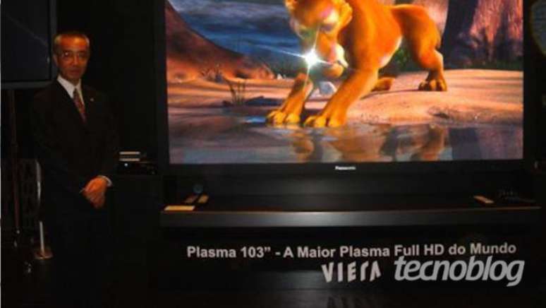 103 inch Panasonic plasma television 103 inch Panasonic plasma television