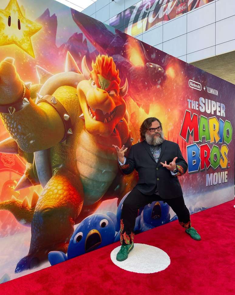 Jack Black cantando 'Peaches' de 'Super Mario Bros: The Movie