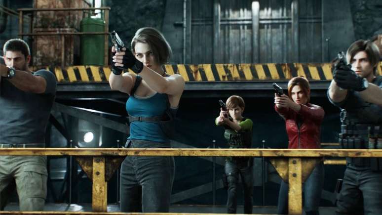 Resident Evil Death Island explica por que Jill Valentine não parece mais  velha