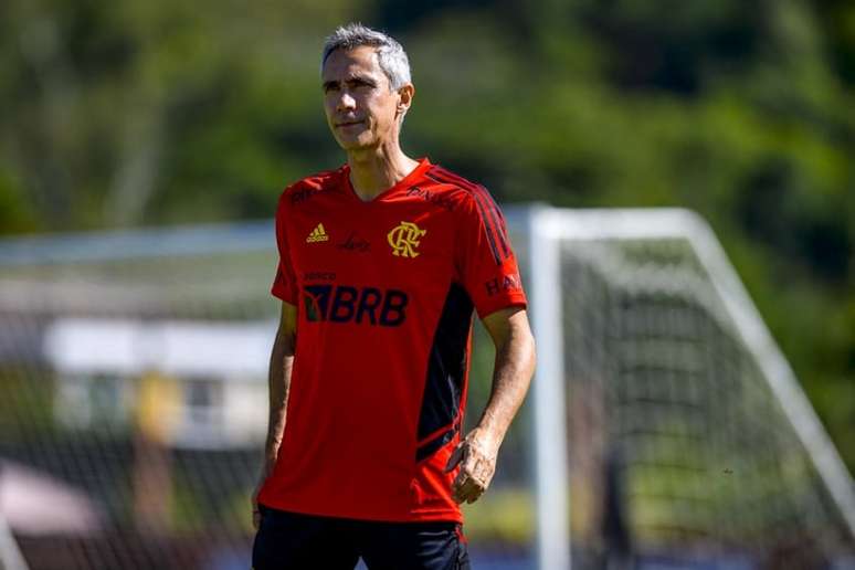 Paulo Sousa al mando de Flamengo en 2022 (Foto: Marcelo Cortés/Flamengo)