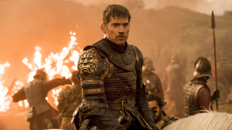 Nikolaj Coster-Waldau como Jaime Lannister em Game of Thrones.