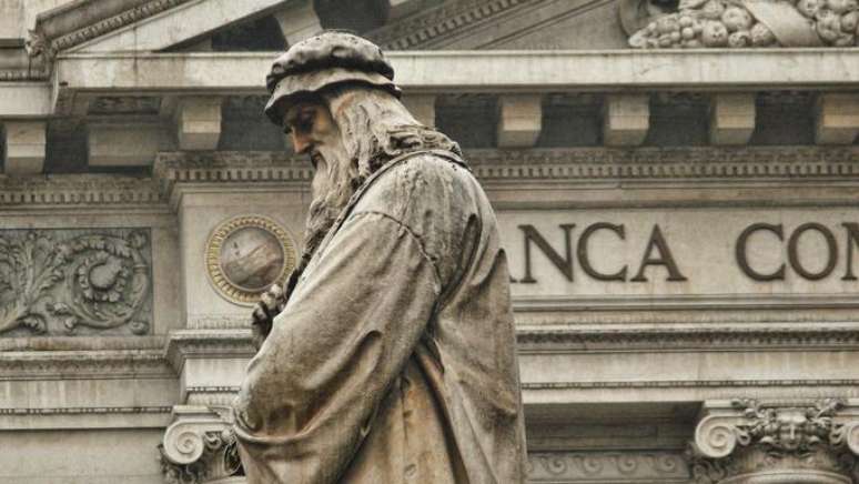 Leonardo da Vinci escrevia da direita para a esquerda