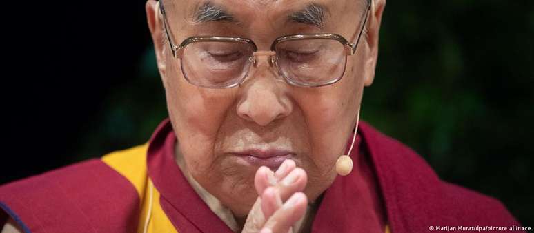 Tenzin Gyatso é o 14º dalai-lama do Tibete