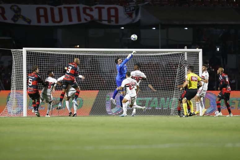 São Paulo empatou com o Ituano por 0 a 0 (Foto: Rubens Chiri/São Paulo FC)
