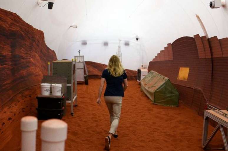 O Mars Dune Alpha da Nasa é um habitat impresso em 3D que serve como um análogo para longas missões ao planeta vermelho.
