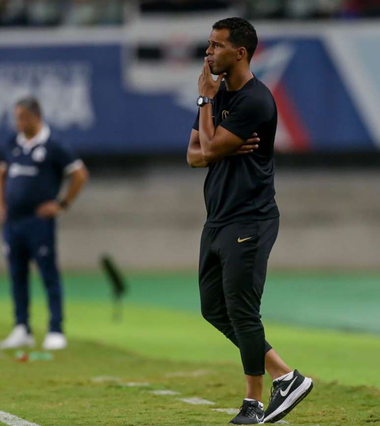 Lázaro reconheceu péssima atuação do Corinthians contra o Remo (Foto: Rodrigo Coca / Agência Corinthians)
