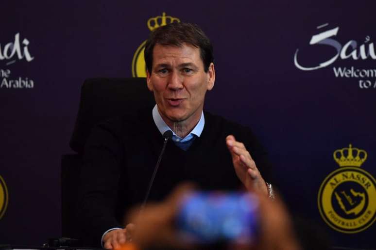 Rudi Garcia, treinador do Al-Nassr (AFP)