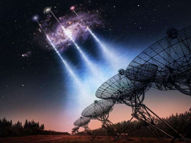 Astrônomos descobriram cinco novas rajadas rápidas de rádio após atualização de telescópio