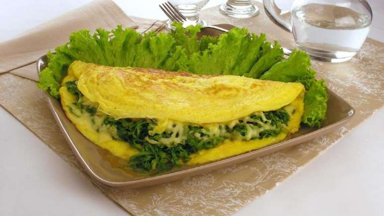 Omelete de verdura