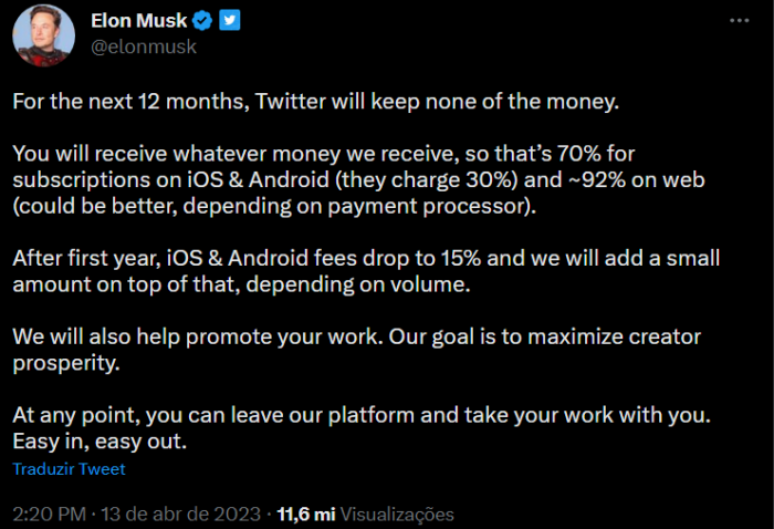 Users can make money on Twitter Users can make money on Twitter