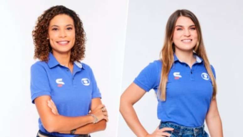 Repórteres Débora Gares e Gabriela Ribeiro (Foto: Divulgação/TV Globo)