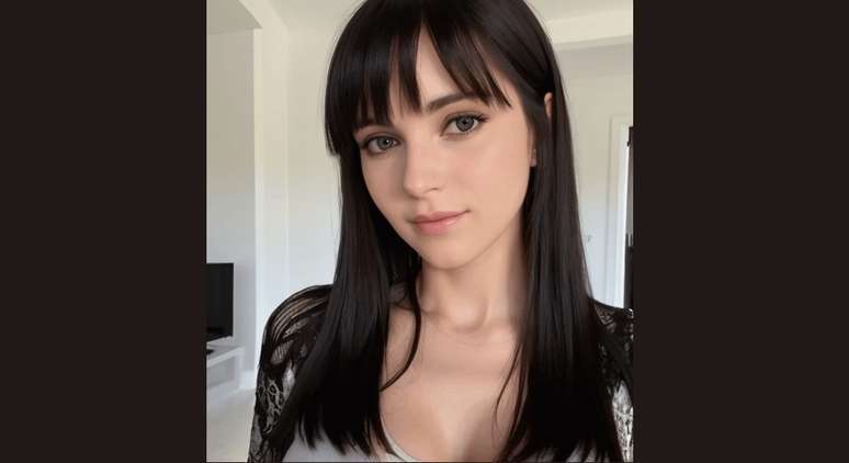 The woman was selling sexy photos but they were the result of artificial intelligence