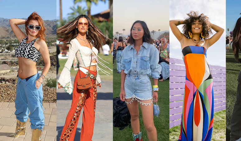 Coachella 2023: do all jeans à calça cargo, essas são as trends de
