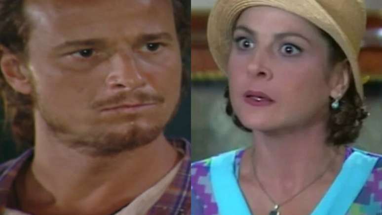Timóteo e M´arcia (Reprodução/Globo)