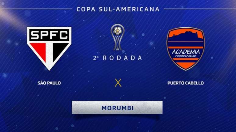 San Paolo-Puerto Cabello: where to watch, absences and probable line-ups for the Copa Sudamericana match
