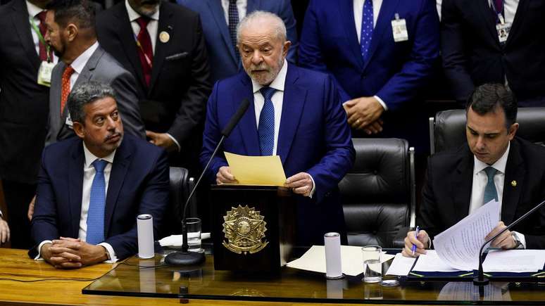 Lula no Congresso no dia da posse, em 1º de janeiro; presidente terá grande teste no Legislativo nesta semana