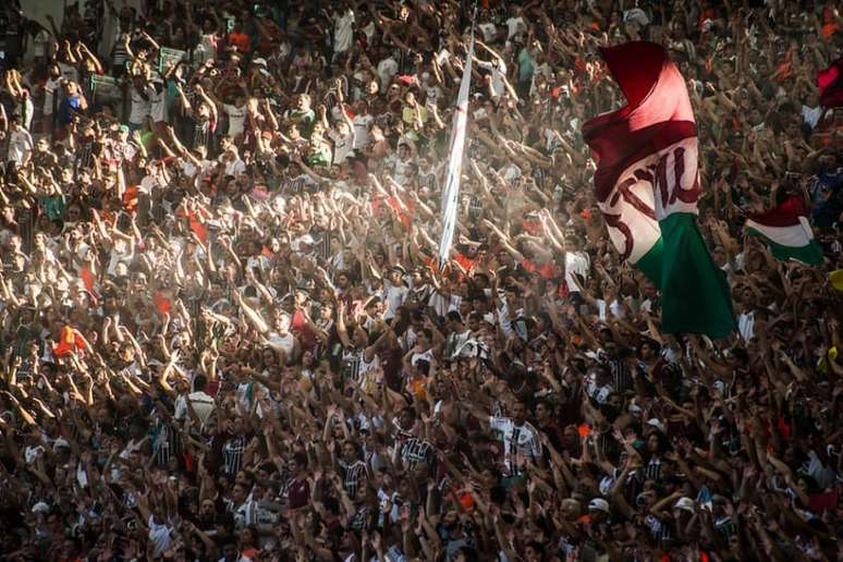 A torcida tricolor comparecerá em peso no Maracanã (Foto: Divulgação/Fluminense)