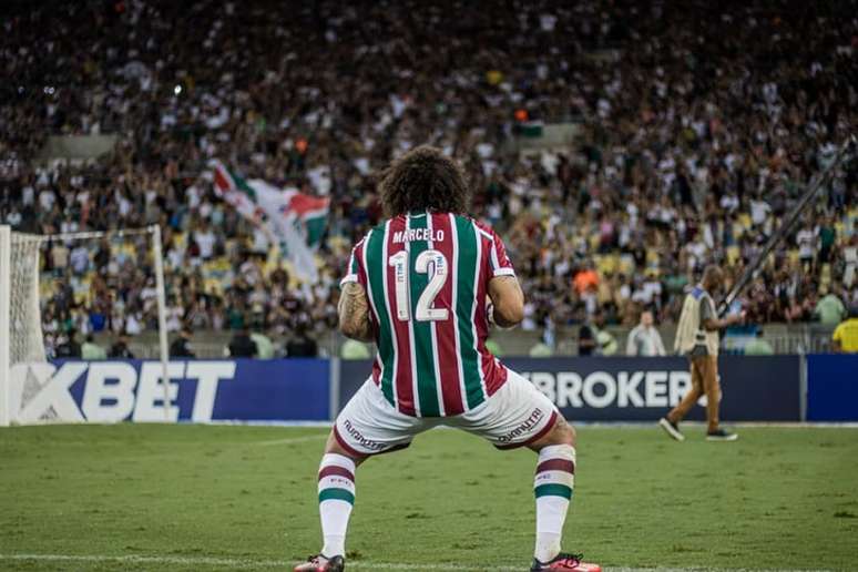 Marcelo mal chegou e já é protagonista no Fluminense (Foto: MARINA GARCIA// FFC)