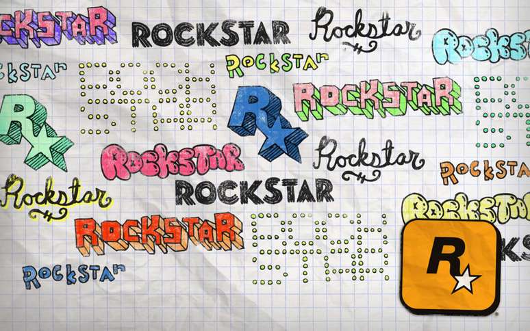 Rockstar: the chaos represented by a logo