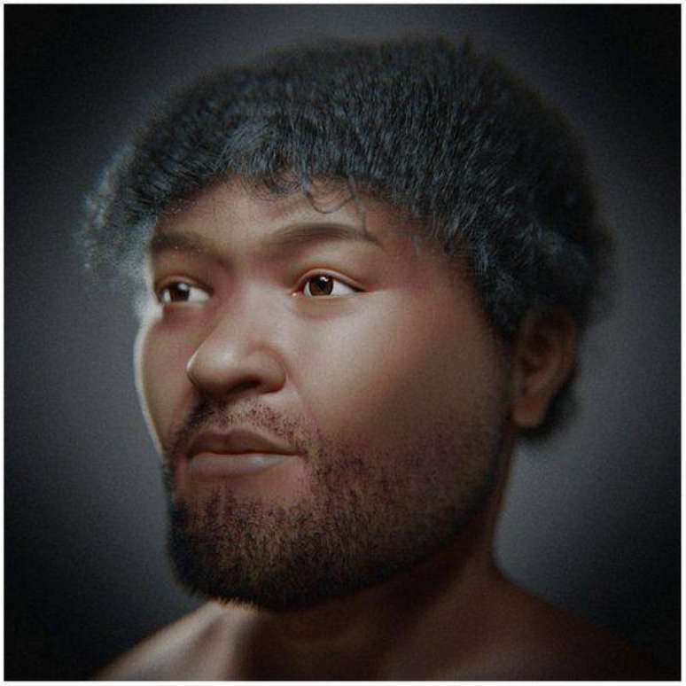 Imagem computadorizada de eg&iacute;pcio antigo