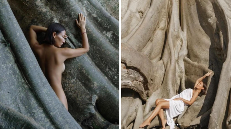 Luiza Kosykh, 40, deported to Russia after taking sexy photos at sacred tree in Bali
