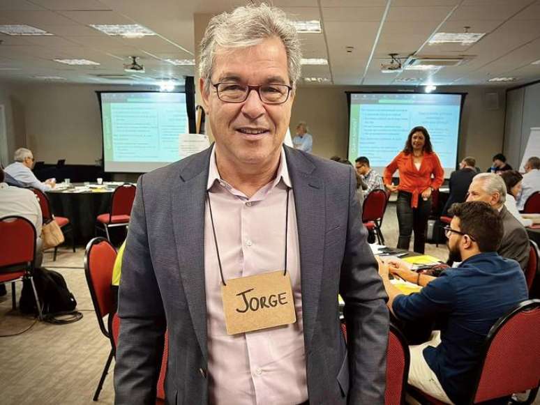 Presidente da Apex-Brasil, Jorge Viana, durante curso sobre planejamento estratégico no órgão