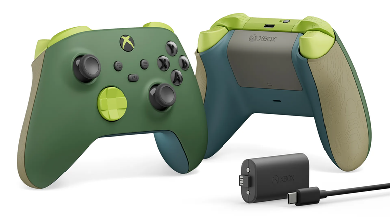 Controle Remix para PC, Xbox One e Xbox Series X/S é feito com peças recicladas