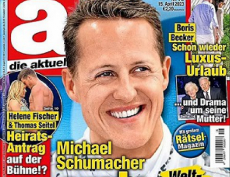 Revista alemã publicou entrevista polêmica com Michael Schumacher (Foto: Reprodução)