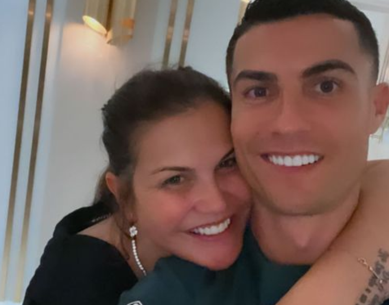 Cristiano Ronaldo e a irmã, Katia Aveiro