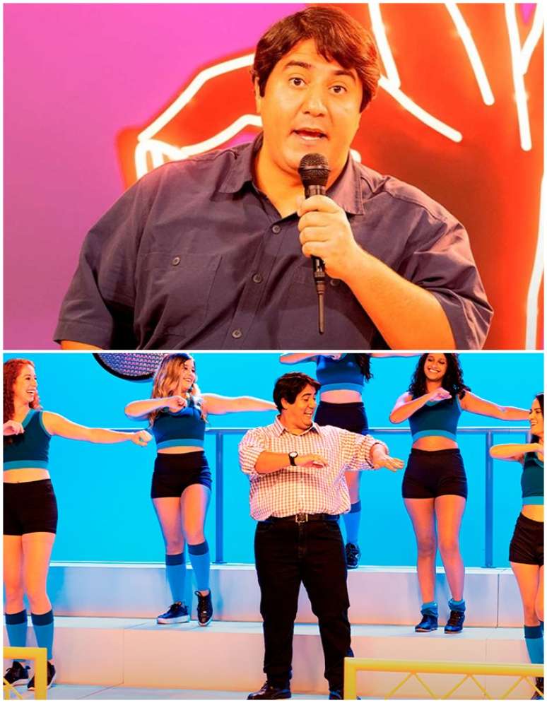 A participação de Herton Gustavo Gratto como Faustão em 'O Rei da TV' é rápida, porém, marcante 