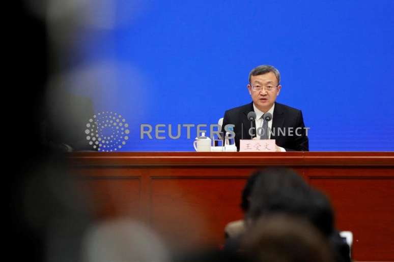 Vice-ministro do Comércio, Wang Shouwen, em Pequim
23/04/2023
REUTERS/Florence Lo