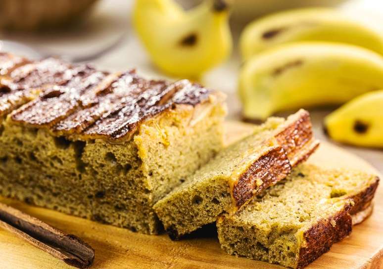 Delicious banana fit cake