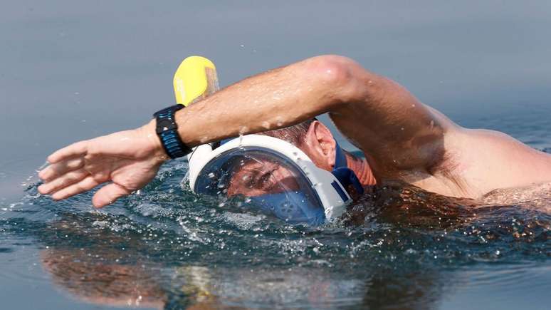 Swimming can benefit the whole body