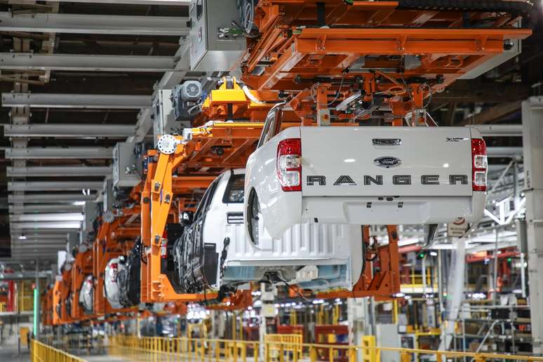 Ford investe mais de R$ 3 bilhões para produzir nova Ranger na Argentina.