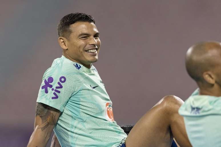 Presidente explica situação de Thiago Silva (Foto: Lucas Figueiredo/CBF)