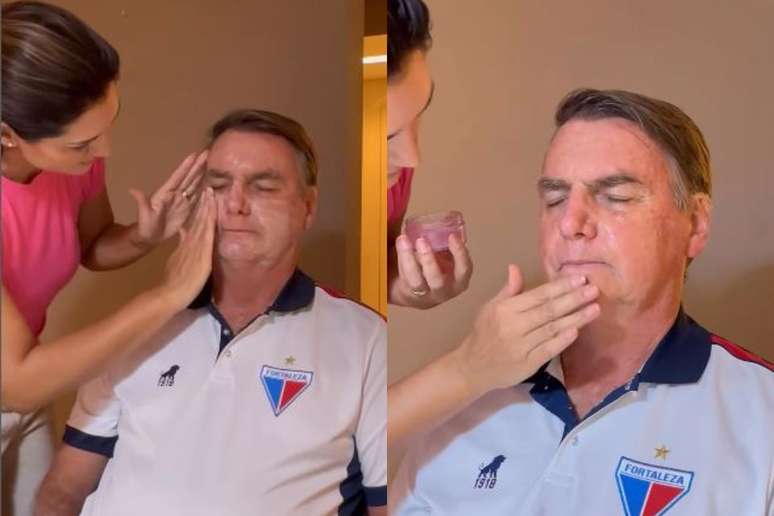 Bolsonaro fez parte de vídeo de propaganda de 'skin care'