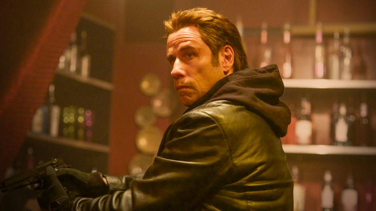 John Travolta em cena de Eu Sou a F&uacute;ria.