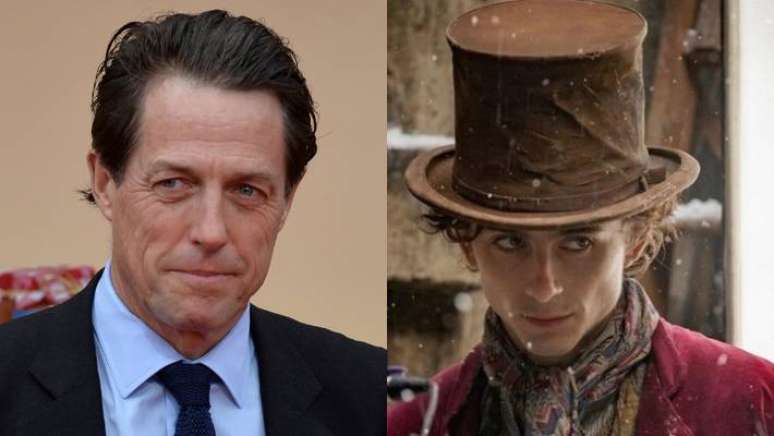 Hugh Grant e Timothée Chalamet vão contracenar em 'Wonka'.