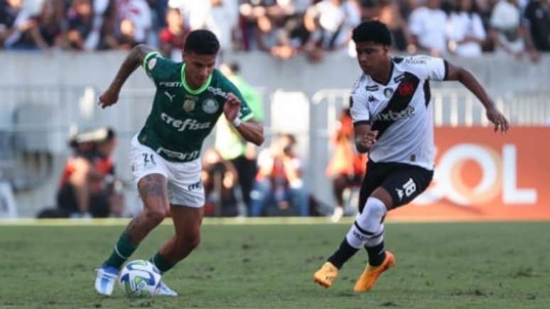 Atuação de Richard contra o Vasco foi celebrada (Foto: Cesar Greco/Palmeiras)