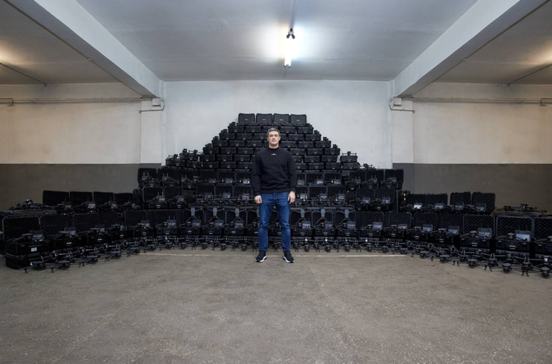 Mykhailo Fedorov diz que os drones est&atilde;o dando &agrave; Ucr&acirc;nia uma vantagem competitiva em rela&ccedil;&atilde;o &agrave; R&uacute;ssia