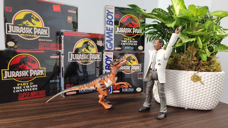 Jogos de Jurassic Park lançados no começo dos anos 90 vão voltar em coleção retrô